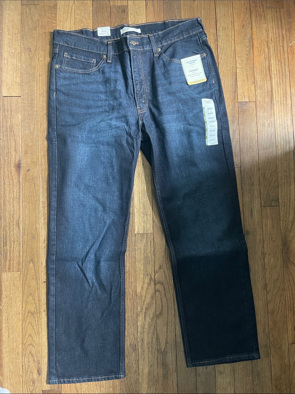 Levi’s Dark Blue Straight Leg Jeans NWT
